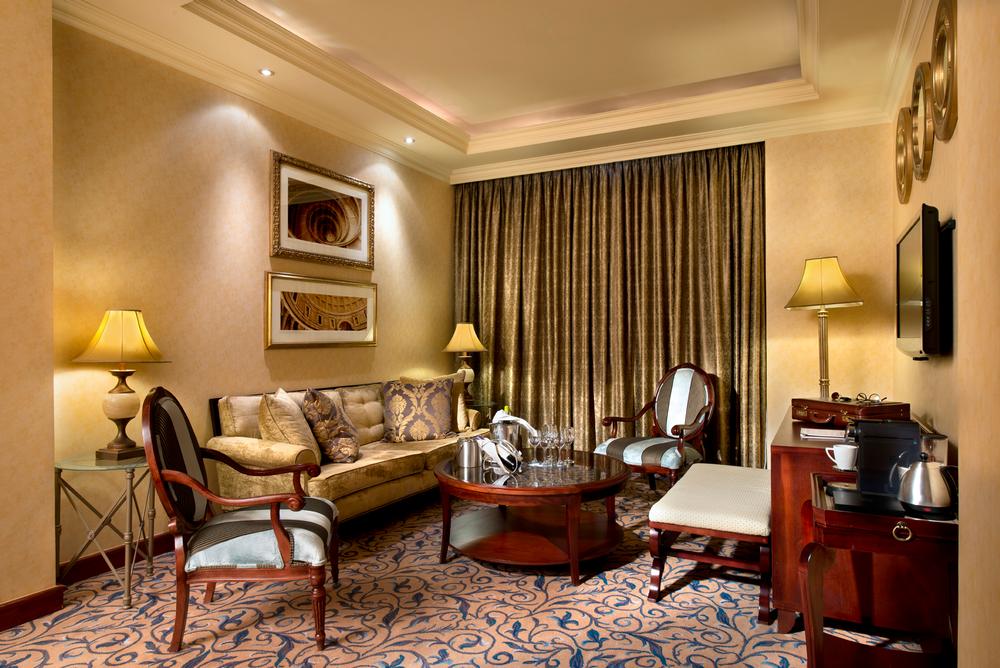 Michelangelo Hotel Executive Suite Lounge 1